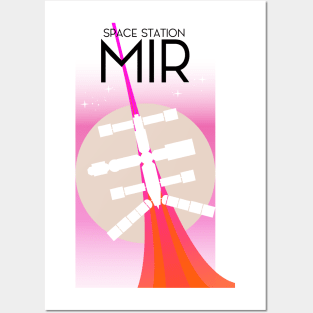 Space Station MIR Posters and Art